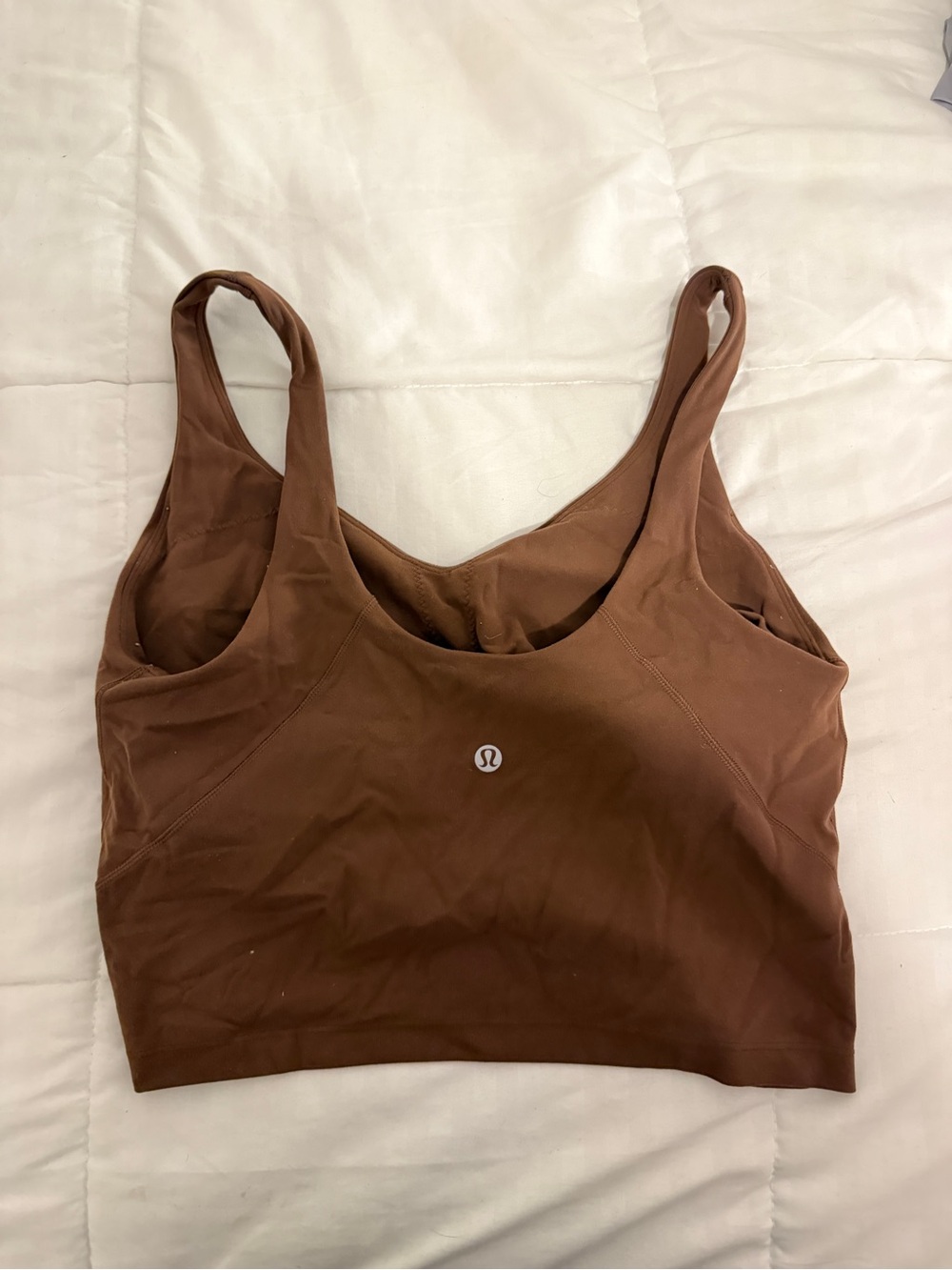 lululemon athletica Brown Scoop Sports Bra